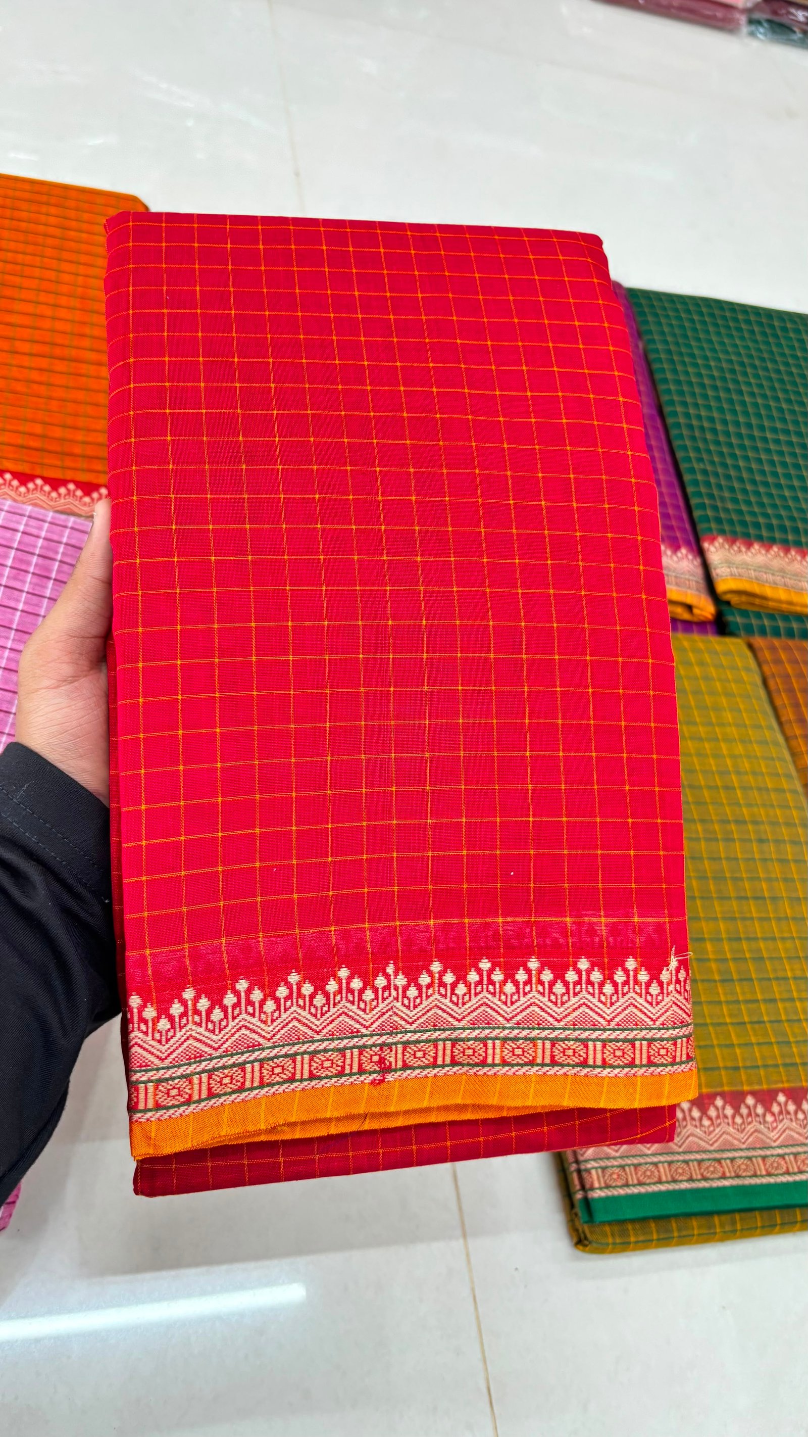 Narayan Peth Pure Cotton Saree